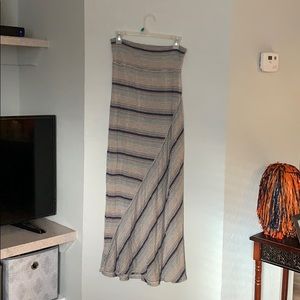 Max Studio striped Maxi Skirt